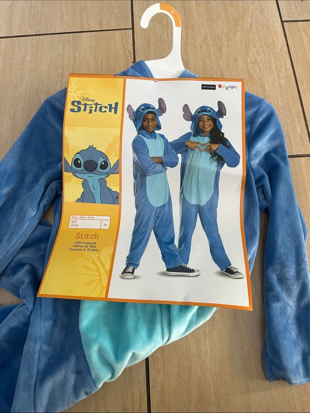 Disguise Unisex Disney Stitch Plush Kids Crossplay, Halloween Costume